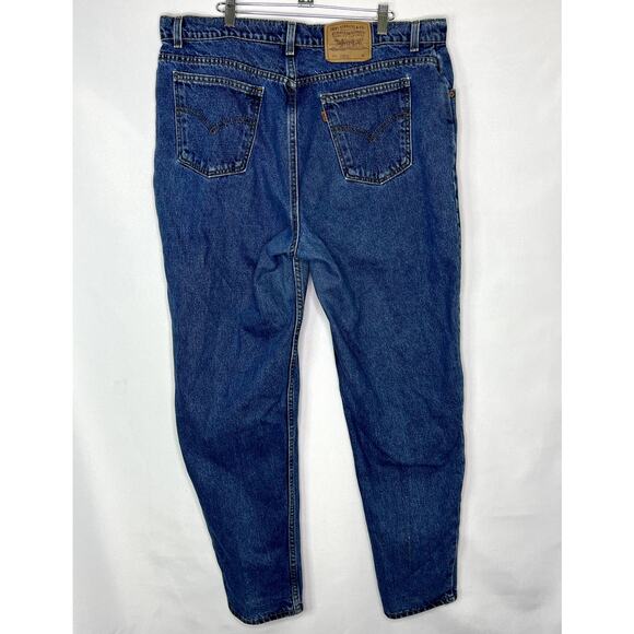 VTG Levis 9922 orange tab jeans 950 tapered leg womens 20M USA made - Picture 6 of 12